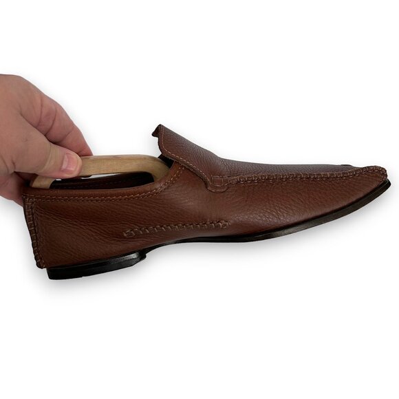 Patrick Cox Wannabe Men's Brown Soft Leather Loafer Driving Leather Soles Shoes - Picture 8 of 11